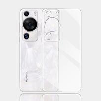For Huawei P60 Pro Case 6.67  Ultra Thin Silicone Soft TPU Clear Back Cases Cover For Huawei P60 Coque For Huawei P60 Pro Fundas For Huawei P60 Pro gryna