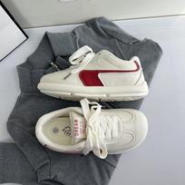 Retro platform German training shoes women's 2025 new spring and autumn versatile shoes mango head casual versatile white shoes 35 smėlis