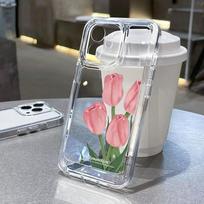 Gėlių telefono dėklas Samsung S24 Ultra Funda Galaxy S23 FE S22 S21 S20 S10 Plus A55 5G A54 A53 A52s A15 silikoniniai minkšti dėklai For SamsungS21 Plus
