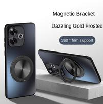 For OPPO Realme GT 6 6T Case Hard AG Matte With Ring Magnetic Protective Back Cover Case For OPPO Realme GT Neo 6 Se Neo6 Shell For Realme GT 6 juoda