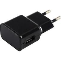 [Compatible Samsung Galaxy A3-A5-2017-A8-A9-2018] Black Mains Charger Micro USB Port Wall Socket [Phonillico®] juoda