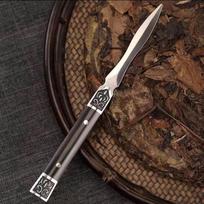 304 stainless steel tea spoon tea knife tea shovel tea spoon tea making tool Damascus home Kung Fu tea set gift set