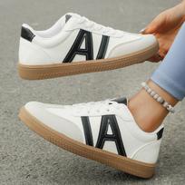 Spring and Autumn Large Size German Training Shoes Women's 2025 New Fashion Sports Leisure Comfortable Versatile Comfortable Board Shoes Women 36 juoda
