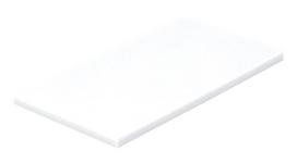 Laumžirgio pjaustymo lenta Pagaminta Japonijoje Plotis 60 x Gylis 30 x Aukštis 2cm Antibakterinė Komerciniam naudojimui Balta Shinkisei balta