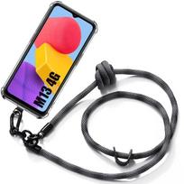 Coque - Samsung - Galaxy M13 - Antichoc - Anti-Rayures - Bandoulière Détachable pilka