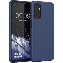Coque de protection - Samsung - Galaxy M13 - M23 5G - Silicone - Ultra Slim - Bleu Marine mėlyna