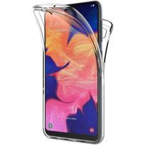 360° Silicone Case - VCOMP - Samsung Galaxy A10 6.2  SM-A105F - Transparent - Full protection - Flexible skaidri
