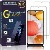 Protective Film - VCOMP - Samsung Galaxy M13 - Tempered Glass - Pack of 2 - Scratch-resistant balta