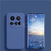 For Xiaomi 15 Ultra Case Liquid Silicone Cover Xiaomi 15 Ultra Case TPU Plain Rubber Phone Protector Xiaomi 15 Ultra Cover For Xiaomi 15 Ultra&Oneplus Nord CE4Lite mėlyna