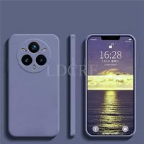 Realme 14 Pro Plus dėklas, skysto silikono apsauginis dėklas, Realme 14 Pro Plus dangtelis, TPU gumos dangtelis, Realme 14 Pro Plus dėklas Realme 14 Pro Plus gray