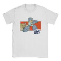 Streetwear Megaman X Zero Art T-Shirt For Men Women O-neck Short Sleeve Tops Shirts  Cotton Summer Clothing S