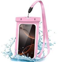 Waterproof Bag for Xiaomi 15 Ultra 14 Ultra 14T Pro 13 12 Redmi A5 A3 A2 14C 13C 12C, IPX8 Waterproof Case - Pink