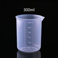 50ML/100ML/300ML/500ML Plastikinė Laboratorinė Stiklinė Su Graduotu Puodeliu Virtuvės Reikmenys Matuoti 50ml gray