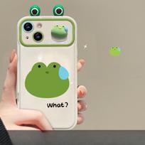 Applicable To Opporeno10/8/9pro+frog Doll Pendant R17 Flip Mirror A93/72/56 Mobile Phone Case OPPO Reno 10