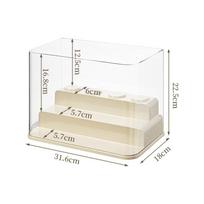 Blind Box Display Rack StorageThickened Dust-proof Toy Building Block Display Cabinet,Display Box Step style