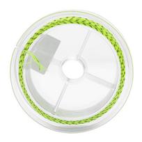 50m Nylon Strong Extreme Tapered er Fly Fishing Braid Line Angler (Yellow&Black 20lb)