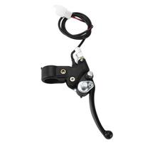 22mm Right Clutch Brake Handle Lever Perch with Cable for 2 Stroke 47CC 49CC Mini Quad ATVs