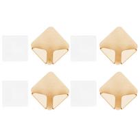 4pcs PunchFree Power Cord Storage Bracket SelfAdhesive Socket Plug Holder Organizer Rack for Home