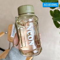 850/1000/1300 ml didelės talpos vandens butelis sporto salei, fitnesui, gėrimams, lauko stovyklavimui, kopimui, žygiams, sportinis virdulys