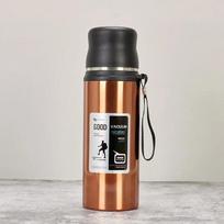 600/800/1000ml Karšto Šalto Termosas Gerkliukas Nerūdijančio Plieno Kavos Puodelis Vandens Butelis Nešiojamas Kelioninis Sportinis Virdulys Vakuuminės Kolbos 600ml auksas