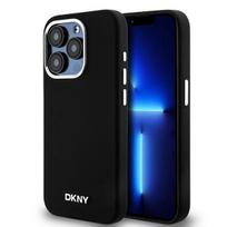 Dkny Dkhmp15Lsmchlk Iphone 15 Pro 6.1Czarny/Black Hardcase Liquid Silicone Small Metal Logo Magsafe