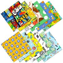 12 Photo Albums Decorative Cut Paper Sports Theme Hand Account Material Background Paper 6 Inch Card Paper 15*15CM