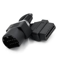 OBD2 diagnostikos skaitytuvo adapterio laidas, 17-pin į 16-pin, tinkamas Mazda transporto priemonėms gray