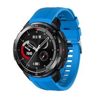 Aukščiausios kokybės „Huawei Honor GS Pro“ laikrodžio apyrankė, 22 mm sportinė silikoninė išmanioji apyrankės apyrankė „Honor GS Pro“ laikrodžio apyrankei For honor GS Pro dangaus mėlyna spalva