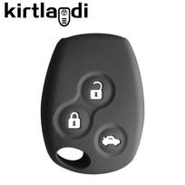 For Renault Clio Duster Dacia Logan 2 3 Sandero Traffic for Opel Vivaro for Nissan Terrano Almera Silicone Car Key Case Cover