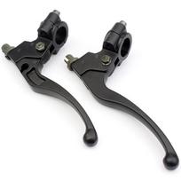 New 1Pair Black Brake Lever Perch Clutch For HONDA CRF50F CR125R CR250R XR200R XR80R
