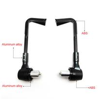 New Black ABS 22MM 7/8  Brake Clutch Lever Protector Guard Handguard For Motorcycle