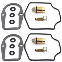 2x Carburetor Rebuild Kit For Yamaha XT550 XT600 TT600 Float Valve Gasket Kit