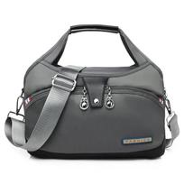 Large capacity feminine crossbody bag  monochromatic shoulder bag  simple  casual and sweet  high quality  trendy  new brown