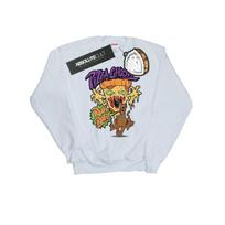Scooby Doo Womens/Ladies Pizza Ghost Sweatshirt M balta