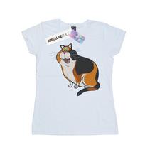 Disney Womens/Ladies Soul Mr Mittens Cotton T-Shirt L balta