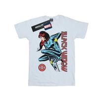 Marvel Mens Black Widow In Action T-Shirt