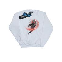 DC Comics Mens Aquaman Black Manta Flash Sweatshirt L