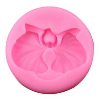 Orchidėjų žiedų silikono formavimo formos Fondant mold Diy tortų dekoravimo šokolado formelės rožinė