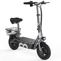 iScooter F2 Be ABE sertifikato 500W elektrinis paspirtukas su sėdyne ir galiniu krepšiu 10 colių ratai Maksimalus greitis 30 km/h Nuvažiuojamas atstumas 30 km Miesto 36V7.8Ah E-paspirtukas