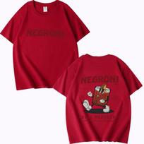 Negroni Mėgėjams Juokingos Dovanos Mėmė Marškinėliai vyrams moterims Oversized 100% Medvilnė trumpomis rankovėmis Vasaros spaudinys Unisex didelio dydžio viršutiniai drabužiai XS raudona