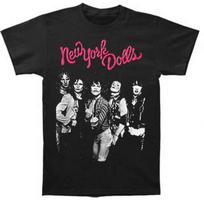 New York Dolls Grupės Nario Dovana Gerbėjui Juoda Visų Dydžių Unisex Marškinėliai AR13 Unisex T-Shirt XXL