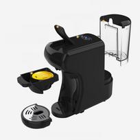 H1A Expresso kavos aparatas, suderinamas su Dolce Gusto maltomis kavomis, 1450W, greitas pašildymas, automatinis išjungimas, 220V-240V, 3 IN 1 violetinė