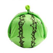 Hide Seek Plush Dog Watermelon Squeaky 3-In-1 Interactive Small Plush Toy Toy Orange Medium Dog Plush A