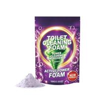 Toilet Cleaning Foam Powder with Active Power Cleaning Ingredients Effective for Deep Cleaning and Stain Removal 100g Pack Suitable for Household Use One Size violetinė