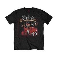 Slipknot 'Debut Album 19 Years' (Black) Kids T-Shirt (5-6 Years) XL black