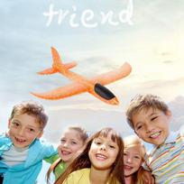 DIY Kids Toys Hand Throw Flying Glider Planes Foam Aeroplane Model Party Bag Fillers For Kids Game