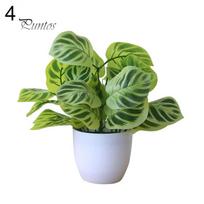 household article Artificial Foliage Plant Potted Bonsai Wedding Party  Mall Desk Office