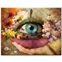 Gėlių akių deimantų tapyba apvalus grąžtas deimantinis kalnų krištolas siuvinėjimas animacinių filmų vestuvių dekoravimas 20X30CM black