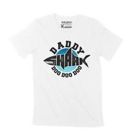 ULTRABASIC Men's T-Shirt Daddy Shark Doo Doo Doo Casual Birthday Gift Father's Day XS