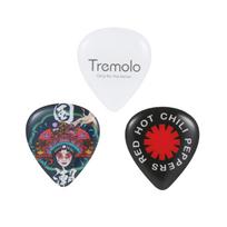 3 vnt. gitaros plektrai Muzikos instrumentų priedai elektrinei gitarai, bosui (Sunkus) Heavy įvairiaspalvis